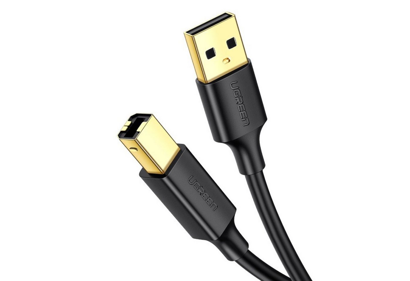 UGREEN Ugreen Kabel USB - USB Typ B Kabel (Druckerkabel) 3m schwarz Computer-Kabel von UGREEN
