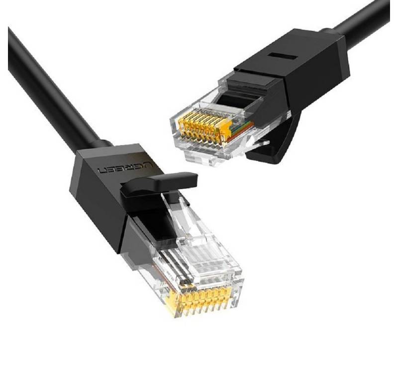 UGREEN Ugreen Netzwerkkabel flaches LAN Kabel Internetkabel Ethernet LAN-Kabel, (200 cm) von UGREEN