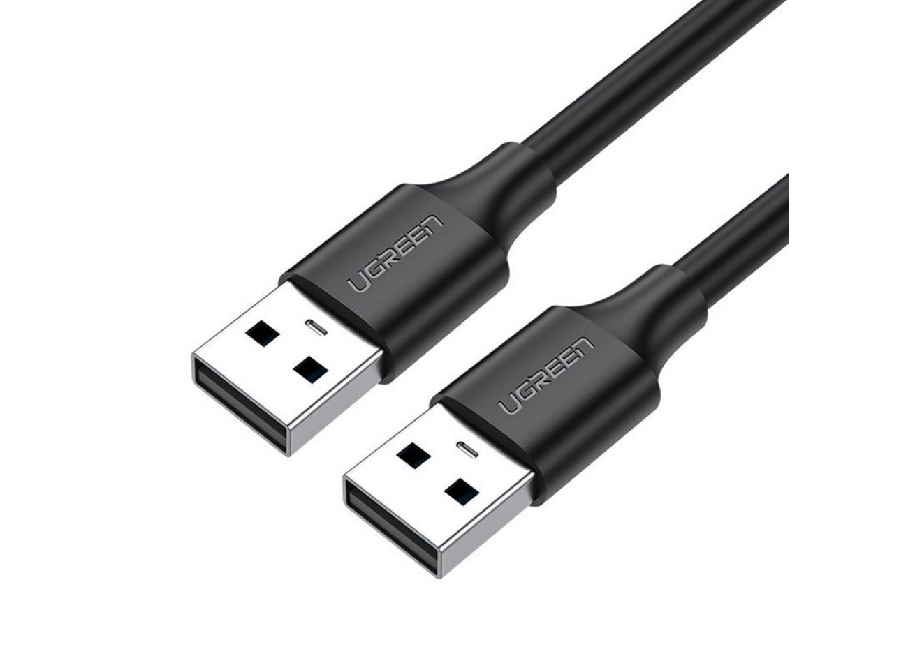 UGREEN Ugreen USB-Kabel - USB 2.0 480Mbps schwarz USB-Kabel, (25 cm) von UGREEN