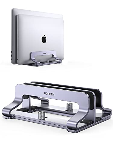 UGREEN Vertikaler Laptop Ständer Aluminium 2 Slot Vertikal Stand Vertikaler MacBook Ständer Platzsparende Halterung für MacBook Pro/Air, iPad, Huawei, Surface, Dell, HP, Lenovo und andere UGREEN Vertikaler Laptop Ständer Aluminium 2 Slot Vertikal Stand Vertikaler MacBook Ständer Platzsparende Halterung für MacBook Pro/Air, iPad, Huawei, Surface, Dell, HP, Lenovo und andere von UGREEN