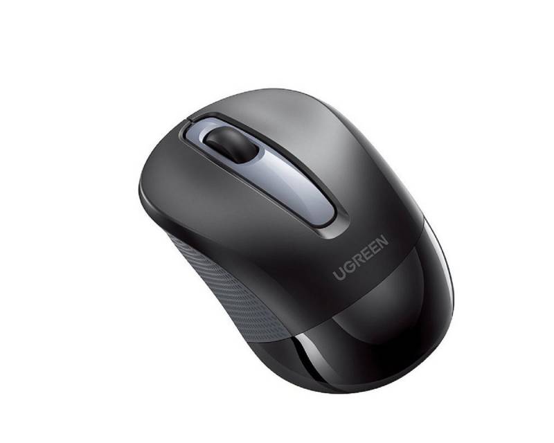 UGREEN kabellose USB-Maus 2400 DPI Links- und Rechtshänder Maus Schwarz Maus von UGREEN