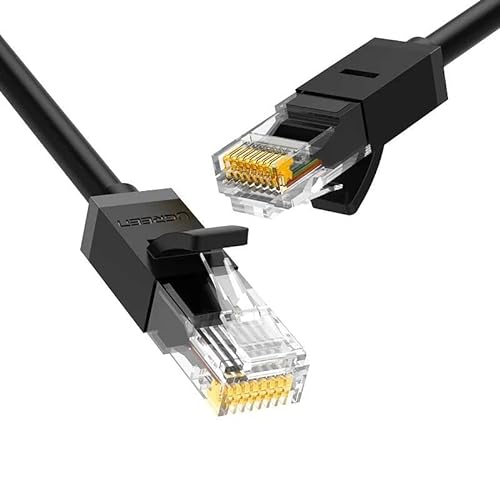 Ugreen CAT6 Ethernet Kabel, 15 Meter, Schwarz von UGREEN