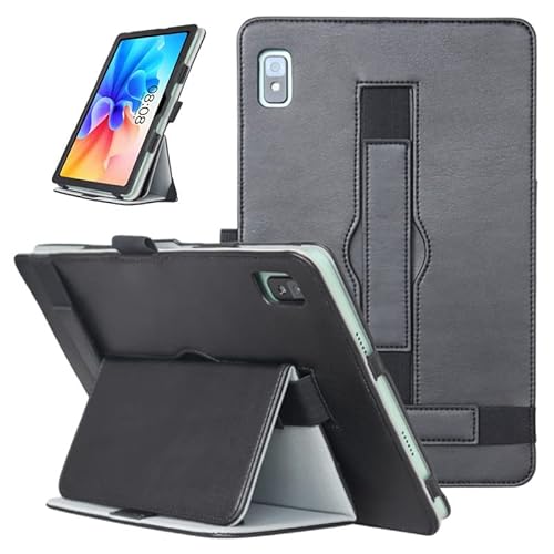 UHCOM Multi-Folding Stand Cover für Blackview Tab 11 Case 10.36 Zoll Tablet Abnehmbare Handheld Funda für Blackview Tab11 2021 (Color : Black, Size : Blackview Tab 11) von UHCOM