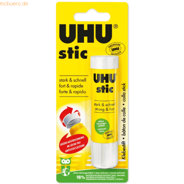 10 x UHU Klebestift stic lösungsmittelfrei 21g 10 x UHU Klebestift stic lösungsmittelfrei 21g von UHU