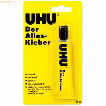 10 x Uhu Alleskleber Tube 35g 10 x Uhu Alleskleber Tube 35g von UHU