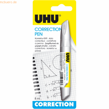 10 x Uhu Korrekturstift Correction Pen 8 ml von UHU