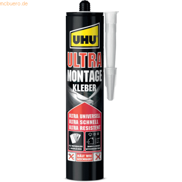 12 x Uhu Montagekleber Ultra 435 g von UHU