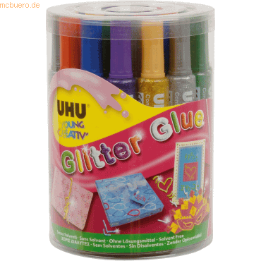 24 x Uhu Klebstoff Young Creativ Glitter Glue Original 20ml VE=24 Tube 24 x Uhu Klebstoff Young Creativ Glitter Glue Original 20ml VE=24 Tube von UHU