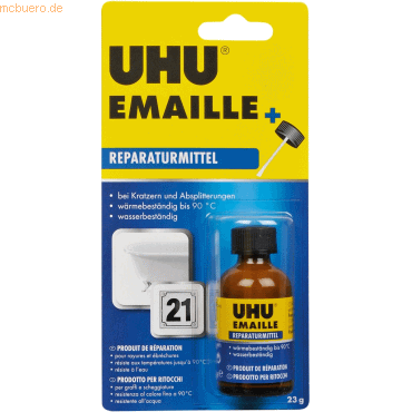 6 x Uhu Emaille-Reparaturmittel Flasche 23g von UHU