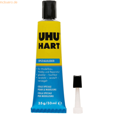 6 x Uhu Kunststoffkleber / Modellbaukleber Hart Tube 35g 6 x Uhu Kunststoffkleber / Modellbaukleber Hart Tube 35g von UHU