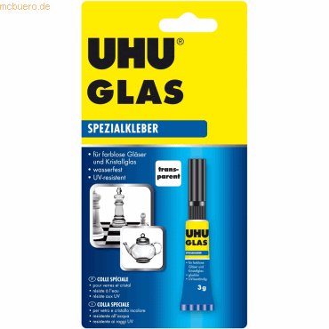 6 x Uhu Spezialkleber Glas Spritze 2g 6 x Uhu Spezialkleber Glas Spritze 2g von UHU