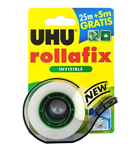 UHU 36395 Handabroller rollafix invisible "Minions", beStückt von UHU