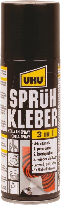 UHU 48900 - UHU Sprühkleber 3 in 1, 200 ml von UHU