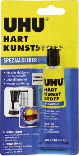 UHU HART Kunststoffkleber 46650 30g von UHU