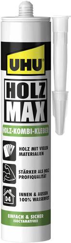 UHU HOLZ MAX Konstruktionskleber 48330 380g UHU HOLZ MAX Konstruktionskleber 48330 380g von UHU