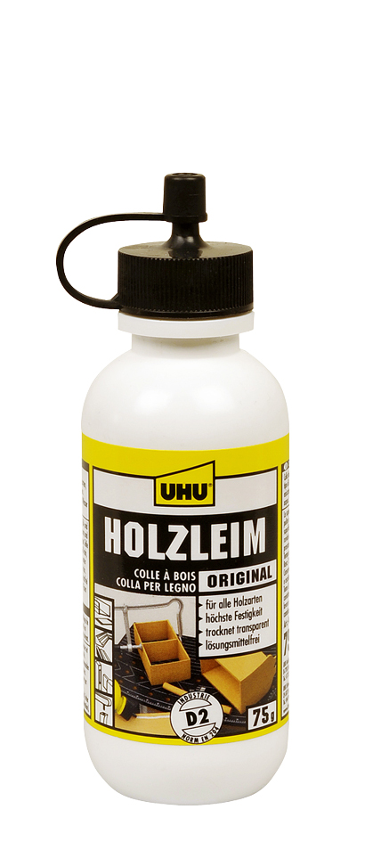 UHU Holzleim Original D2, lösemittelfrei, 75 g Flasche UHU Holzleim Original D2, lösemittelfrei, 75 g Flasche von UHU
