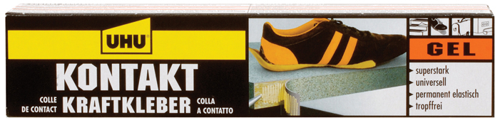 UHU Kontakt Kraftkleber, Gel, lösemittelhaltig, 120 g von UHU