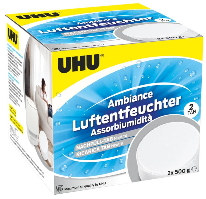 UHU Nachfülltabs Ambiance, 2 x 100 g, geruchsneutral von UHU