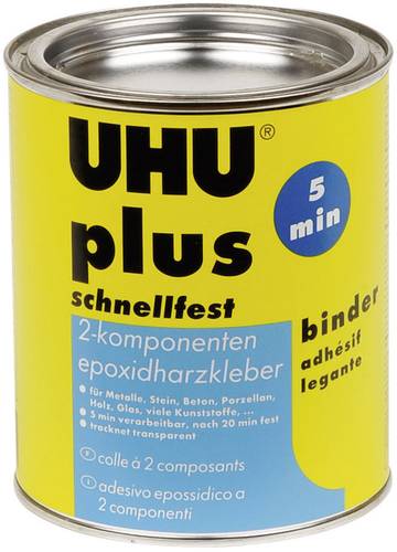 UHU Plus Schnellfest Zwei-Komponentenkleber 45690 885g von UHU