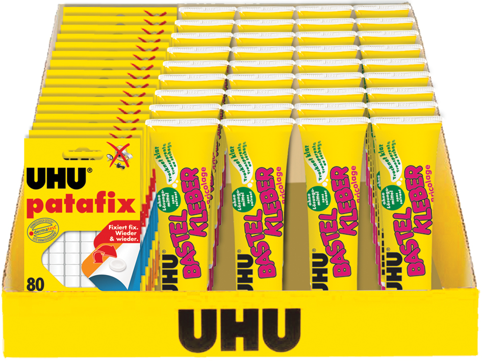 UHU Schulmodul 2024: Bastelkleber + Klebepads patafix von UHU