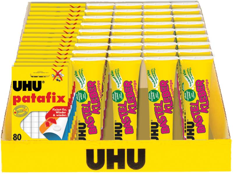 UHU Schulmodul 2025: Bastelkleber + Klebepads patafix von UHU