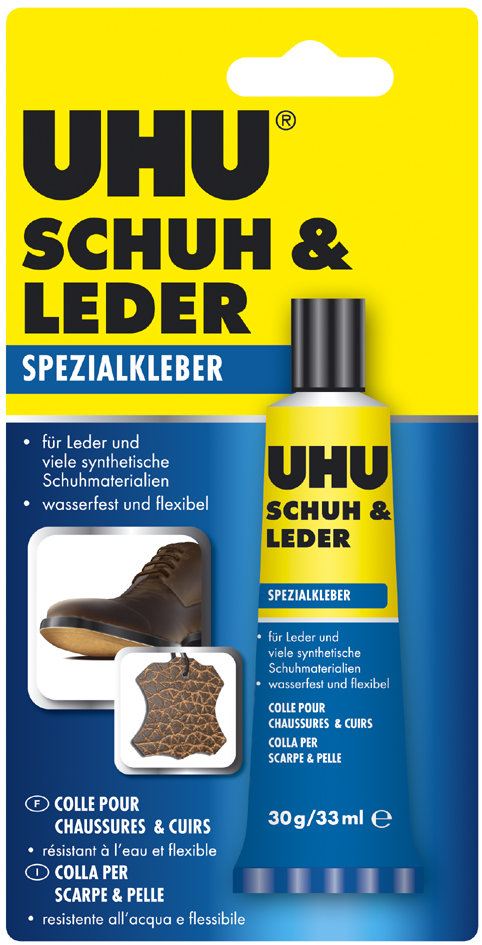 UHU Spezialkleber SCHUH & LEDER, 30 g Tube UHU Spezialkleber SCHUH & LEDER, 30 g Tube von UHU