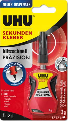 UHU blitzschnell PRÄZISION Sekundenkleber 34340 3g UHU blitzschnell PRÄZISION Sekundenkleber 34340 3g von UHU