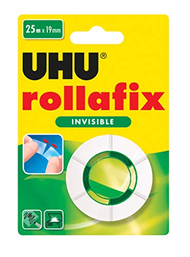 UHU rollafix invisible Nachfüllrolle, Infokarte von UHU
