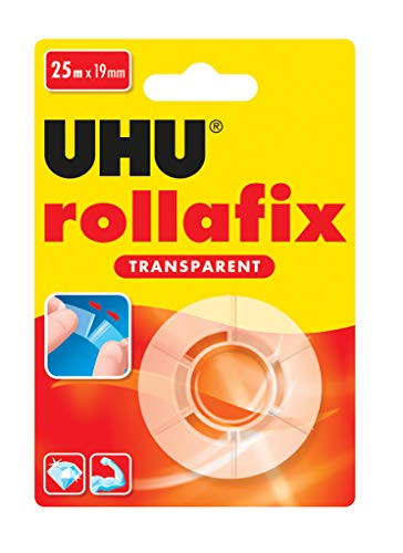 UHU rollafix transparent Nachfüllrolle, Infokarte von UHU