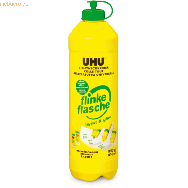 Uhu Vielzweckkleber Flinke Flasche ohne Lösungsmittel Nachfüllflasche von UHU