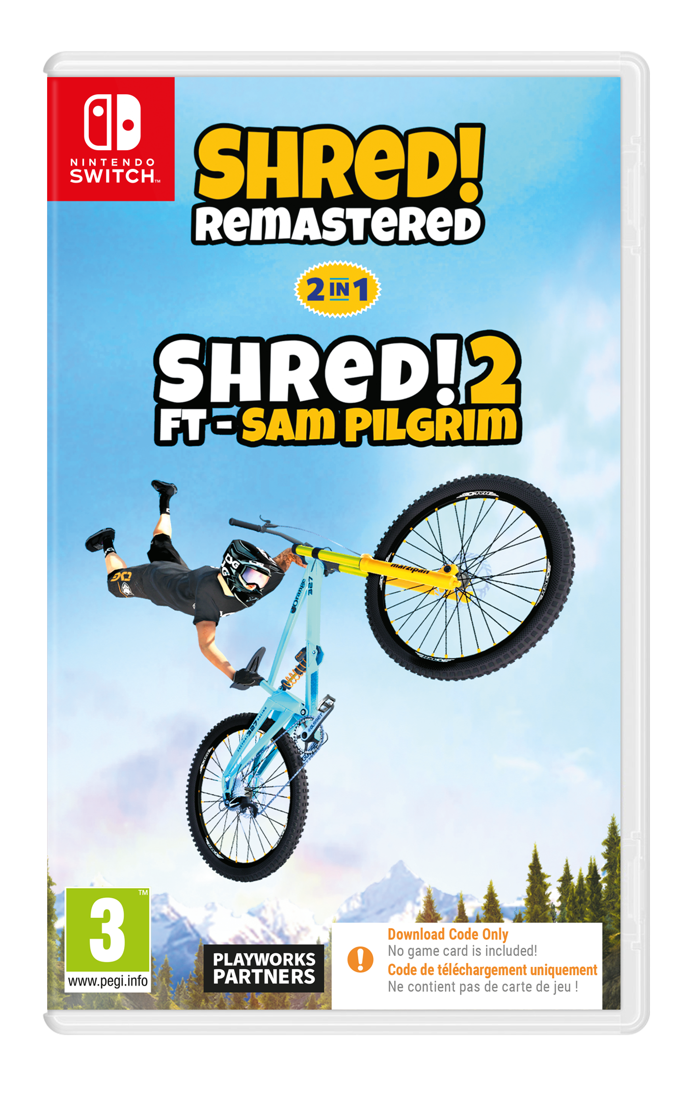 Shred! Remastered&Shred! 2 Ft. Sam Pilgrim (Code in Box) von UIG Entertainment
