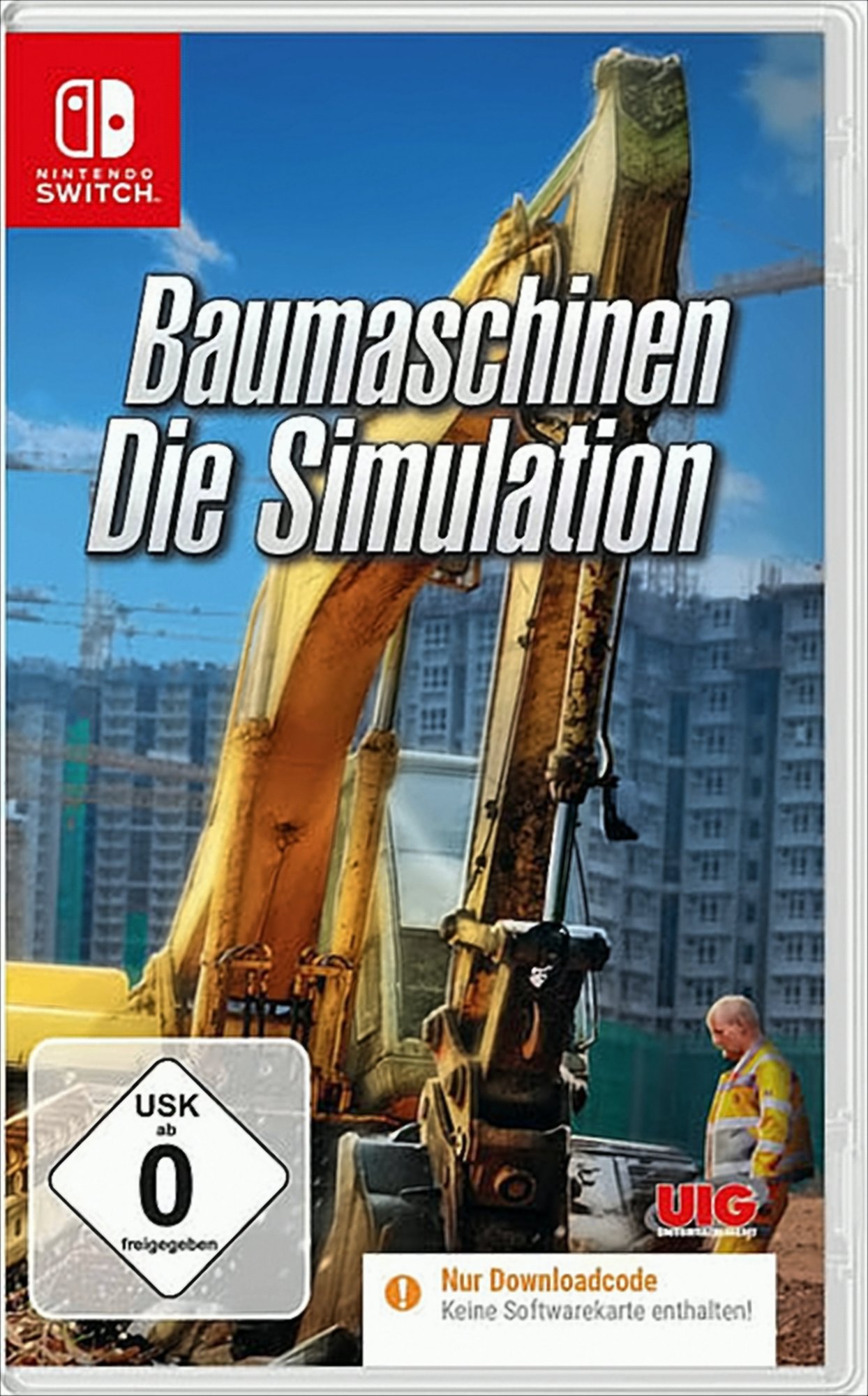 Baumaschinen SWITCH Die Simulation CIAB Code in a Box von UIG