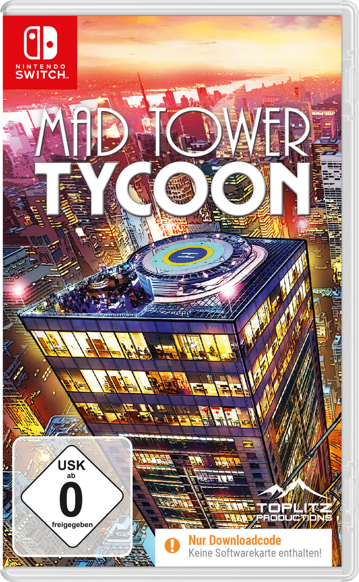 Mad Tower Tycoon SWITCH (CiaB) Code in a Box von UIG