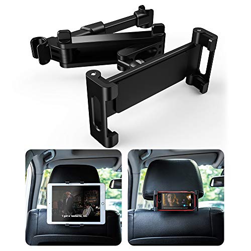UIHOL Tablet Halterung Auto Kopfstützen, KFZ Kopfstütze Tablet Halterung 360 Grad Drehung Kopfstützenhalter Einstellbare Verschiedene Größen Universal für iPad mini Air 6-12 Zoll Handy, Tablet UIHOL Tablet Halterung Auto Kopfstützen, KFZ Kopfstütze Tablet Halterung 360 Grad Drehung Kopfstützenhalter Einstellbare Verschiedene Größen Universal für iPad mini Air 6-12 Zoll Handy, Tablet von UIHOL