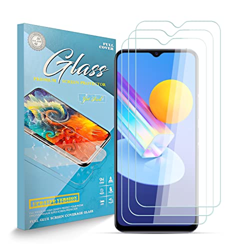 UIOK Displayschutzfolie Kompatibel für vivo Y72 5G,9H Härte Anti-Kratzer Blasenfrei Gehäusefreundlich Ultradünn Klare HD Glas Schutzfolie Kompatibel für vivo Y72 5G von UIOK