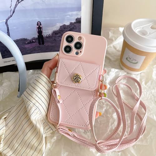UJNHGQ Crossbody-Halsband-Lanyard-Handyhülle für iPhone 15 14 11 12 13 Pro Max X XS XR 7 8 Plus Blumen-Leder-Geldbörsen-Kartenhalter-Abdeckung, Pink, 7 Plus 8 Plus UJNHGQ Crossbody-Halsband-Lanyard-Handyhülle für iPhone 15 14 11 12 13 Pro Max X XS XR 7 8 Plus Blumen-Leder-Geldbörsen-Kartenhalter-Abdeckung, Pink, 7 Plus 8 Plus von UJNHGQ