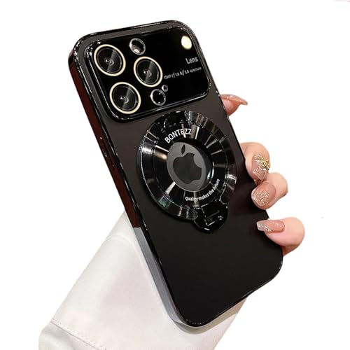UJNHGQ Hülle für iPhone 15 13 12 14 Pro Max 15 Plus Hartacryl Stoßfeste Halterung Ständerhalter Magnetabdeckung,Schwarz,Für iphone14promax UJNHGQ Hülle für iPhone 15 13 12 14 Pro Max 15 Plus Hartacryl Stoßfeste Halterung Ständerhalter Magnetabdeckung,Schwarz,Für iphone14promax von UJNHGQ