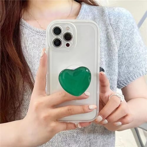 UJNHGQ Jelly Pink Love Heart Ständerhalter Klare weiche Hülle für iPhone X XR XS 11 12 13 14 15 Pro Max Schutzhülle hinten, Transparent, Für iPhone XR UJNHGQ Jelly Pink Love Heart Ständerhalter Klare weiche Hülle für iPhone X XR XS 11 12 13 14 15 Pro Max Schutzhülle hinten, Transparent, Für iPhone XR von UJNHGQ