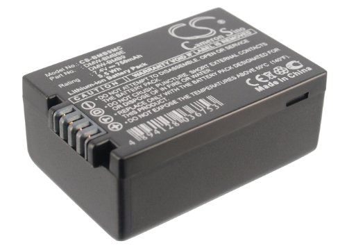 Akku für Panasonic Lumix DMC-FZ48, 7.4V, 750mAh, Li-ion von UK Battery