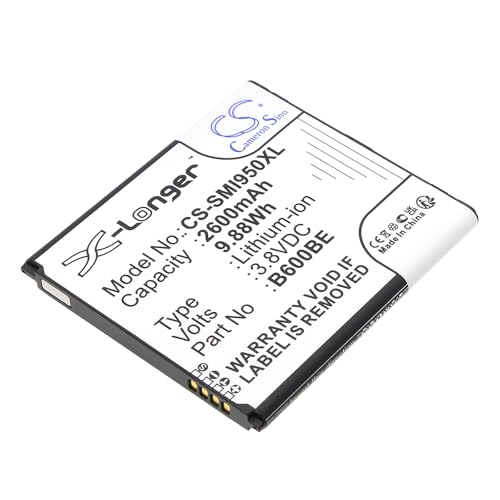 Battery for Samsung GT-i9505 Li-ion 3.8V 2600mAh - B600BE, B600BU, EB-B600BUB Battery for Samsung GT-i9505 Li-ion 3.8V 2600mAh - B600BE, B600BU, EB-B600BUB von UK Battery
