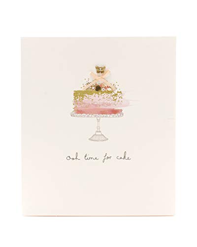 Geburtstagskarte Time for Cake, handgefertigt. von UK Greetings