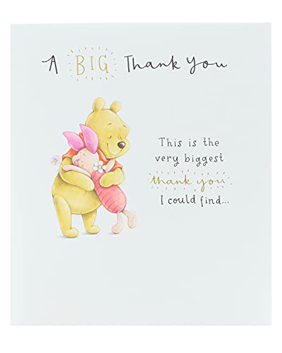 Geburtstagskarte für Kinder Winnie Puuh - Thank You von UK Greetings