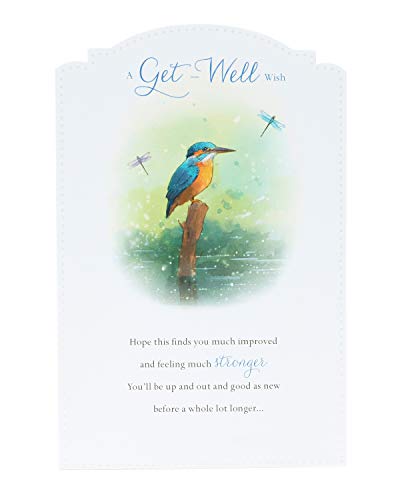 Get Well Soon Karte – Thinking of You – unterstützende Karte von UK Greetings