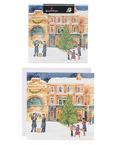 Traditionelle Weihnachtskarten mit Umschlägen, Multipack mit 10 Stück von UK Greetings