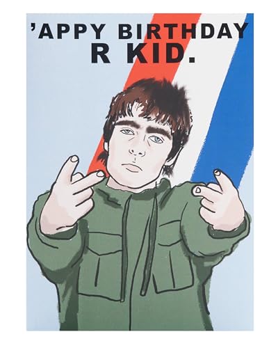 UK Greetings Geburtstagskarte, Happy Birthday Geschenke, Sie/Ihn, Liam Gallagher Design, mit Umschlag, 133 x 184 mm UK Greetings Geburtstagskarte, Happy Birthday Geschenke, Sie/Ihn, Liam Gallagher Design, mit Umschlag, 133 x 184 mm von UK Greetings