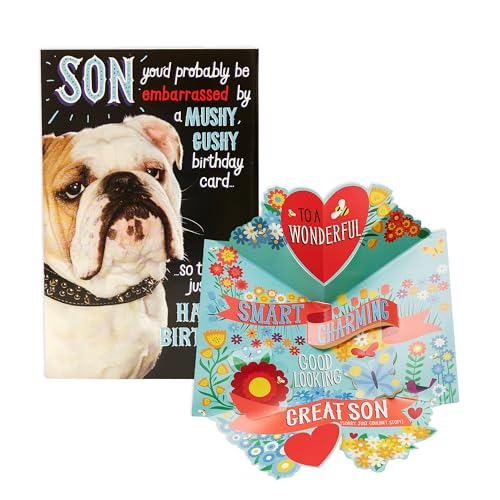 UK Greetings Geburtstagskarte für Sohn – lustiges Design von UK Greetings