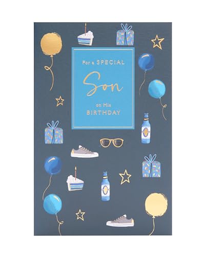 UK Greetings Geburtstagskarte für den Sohn – spezielles Design – Thinking of You Reihe von UK Greetings
