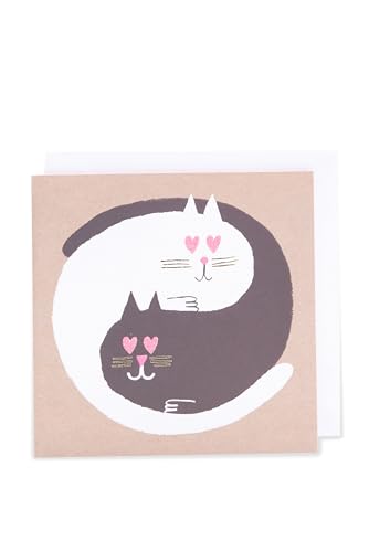 UK Greetings Kindred – Herzaugen-Katzen – Grußkarten von UK Greetings