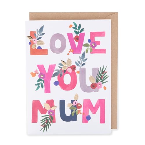 UK Greetings Kindred – Love You Mum – Muttertagskarte von UK Greetings