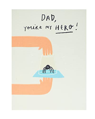 UK Greetings Kindred – You're My Hero – Vatertagskarte für Väter von UK Greetings